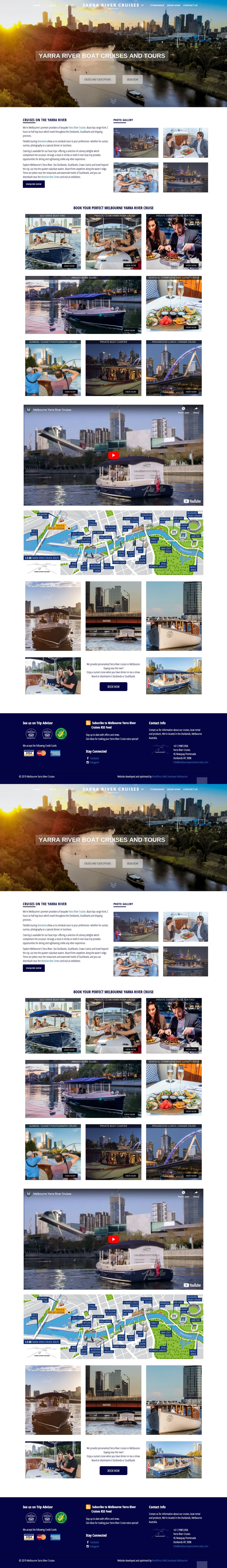 websites developed for tourism with booking system integration